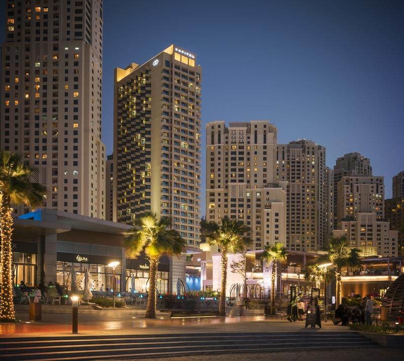 Sofitel Dubai Jumeirah Beach hôtel 5 étoiles Jumeirah Beach Residence Dubaï, Émirats arabes unis
